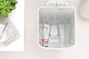 Kosz na śmieci Brabantia Kosz pedałowy Step Up 40l Light Grey 800009 13