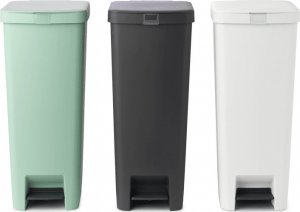 Kosz na śmieci Brabantia Kosz pedałowy Step Up 40l Light Grey 800009 7