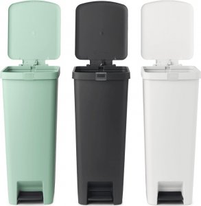 Kosz na śmieci Brabantia Kosz pedałowy Step Up 40l Light Grey 800009 8