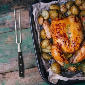 Orion Widelec kuchenny stalowy do grilla 30 cm 6