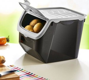 Orion Pojemnik na warzywa i owoce, czarny 12 l 4