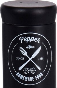 Vilde Przyprawnik czarny solniczka pieprzniczka zestaw do przypraw soli i pieprzu pojemnik na sól pieprz 3