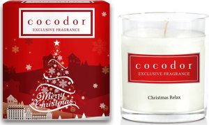 Cocodor Świeca zapachowa Premium Christmas Relax 140g PCA30459 1