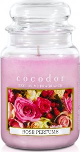 Cocodor Świeca duża 550 g Rose Perfume PCA30432 1