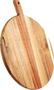 Deska do krojenia Excellent Houseware Deska drewniana do krojenia z uchwytem 40x33 cm 1