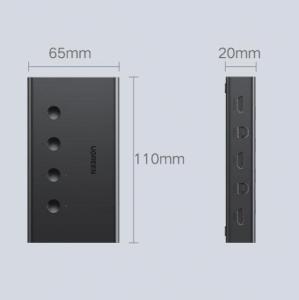 Przełącznik Ugreen towar w Sosnowcu - Przełącznik Ugreen Ugreen przełącznik KVM (Keyboard Video Mouse) 4 x 1 HDMI (żeński) 4 x USB (żeński) 4 x USB Typ B (żeński) czarny (CM293) () - Morelenet_11114168 5