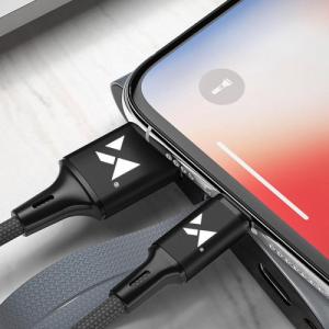 Kabel USB Wozinsky USB-A - Lightning 1 m Czarny (5907769301186) 9