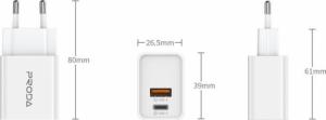 Ładowarka Proda A38 1x USB-A 1x USB-C 3 A (6971278729167) 4