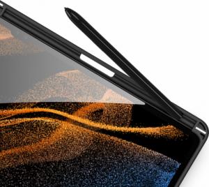 Etui na tablet Dux Ducis Dux Ducis Toby pancerne etui z klapką Smart Case do Samsung Galaxy Tab S8 Ultra z uchwytem na rysik czarny 11