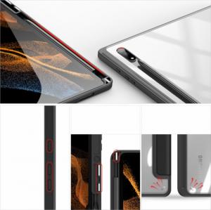Etui na tablet Dux Ducis Dux Ducis Toby pancerne etui z klapką Smart Case do Samsung Galaxy Tab S8 Ultra z uchwytem na rysik czarny 6