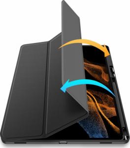 Etui na tablet Dux Ducis Dux Ducis Toby pancerne etui z klapką Smart Case do Samsung Galaxy Tab S8 Ultra z uchwytem na rysik czarny 9