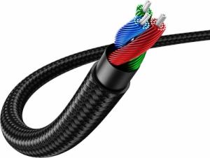 Kabel Ugreen Jack 3.5mm - Jack 3.5mm 0.5m czarny (UGR1311BLU) 11