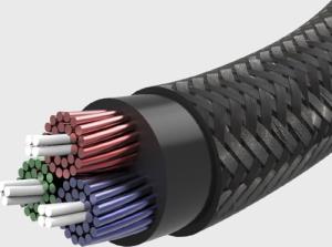 Kabel Ugreen Jack 3.5mm - Jack 3.5mm 0.5m czarny (UGR1311BLU) 13