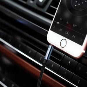 Kabel Ugreen Jack 3.5mm - Jack 3.5mm 0.5m czarny (UGR1311BLU) 15