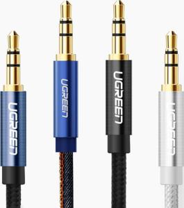 Kabel Ugreen Jack 3.5mm - Jack 3.5mm 0.5m czarny (UGR1311BLU) 7