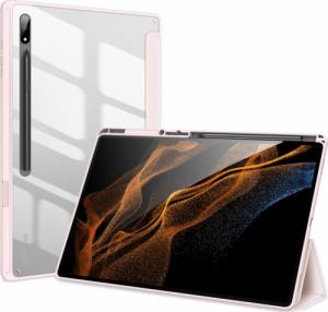 Etui na tablet Dux Ducis Dux Ducis Toby pancerne etui z klapką Smart Case do Samsung Galaxy Tab S8 Ultra z uchwytem na rysik różowy 1