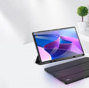 Etui na tablet Dux Ducis DUX DUCIS Domo składany pokrowiec etui na tablet z funkcją Smart Sleep podstawka Lenovo Tab P12 Pro niebieski 11