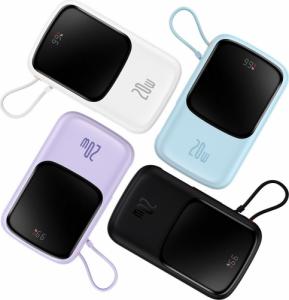 Powerbank Baseus Qpow 20W Lightning 10000mAh Biały 13