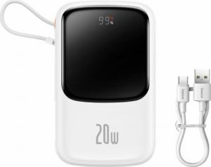 Powerbank Baseus Qpow 20W Lightning 10000mAh Biały 9