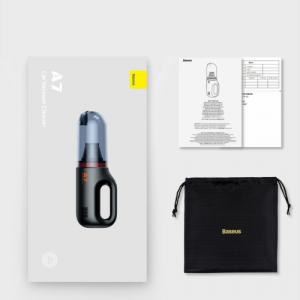 Odkurzacz ręczny Baseus Baseus A7 mini odkurzacz samochodowy 90 W 6000 Pa ciemnoszary (VCAQ020213) 27