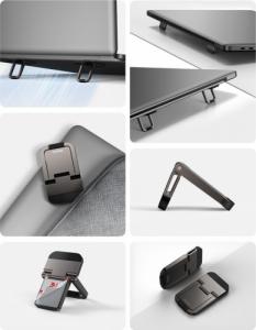 Baseus Nóżki do laptopa (2 szt.) szary (LUZC000013) 2