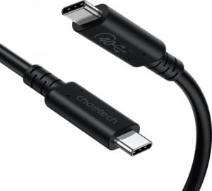 Kabel USB Choetech USB-C - USB-C 0.8 m Czarny (XCC-1028) 1