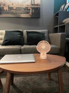 Wentylator USB Joyroom Joyroom CheerSummer wiatrak wentylator biurkowy przenośny różowy (JR-CY363-pink) 7