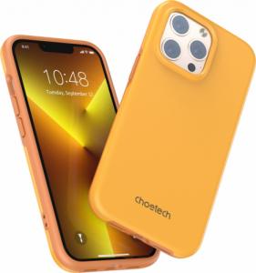 Choetech Choetech etui pokrowiec iPhone 13 Pro Max pomarańczowy (PC0114-MFM-YE) 2