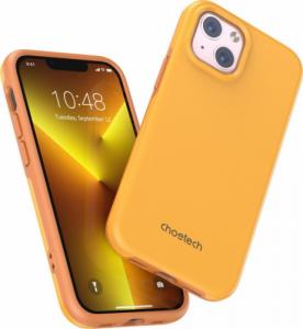 Choetech Choetech MFM Anti-drop case etui Made For MagSafe do iPhone 13 pomarańczowy (PC0112-MFM-YE) 1