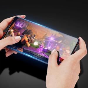 Dux Ducis Dux Ducis 9D Tempered Glass wytrzymałe szkło hartowane 9H na cały ekran z ramką Oppo A76 / Oppo A36 / Realme 9i czarny (case friendly) 3