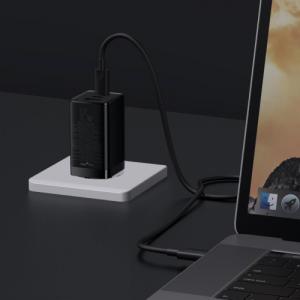Ładowarka Baseus GaN3 1x USB-A 2x USB-C 1.5 A (BSU3480BLK) 19
