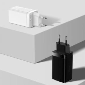 Ładowarka Baseus GaN3 1x USB-A 2x USB-C 1.5 A (BSU3480BLK) 21