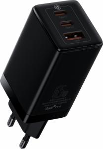 Ładowarka Baseus GaN3 1x USB-A 2x USB-C 1.5 A (BSU3480BLK) 24
