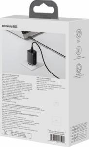 Ładowarka Baseus GaN3 1x USB-A 2x USB-C 1.5 A (BSU3480BLK) 25