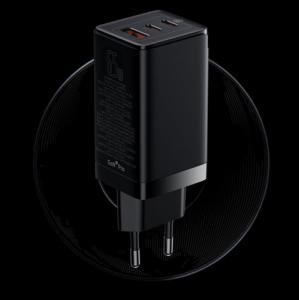 Ładowarka Baseus GaN3 1x USB-A 2x USB-C 1.5 A (BSU3480BLK) 9