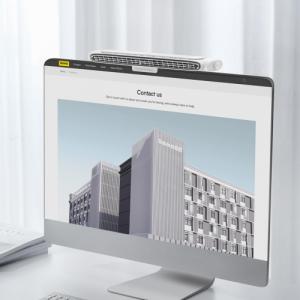 Wentylator USB Baseus wentylator z montażem na monitor biały (ACQS000002) 18