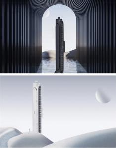 Wentylator USB Baseus wentylator z montażem na monitor biały (ACQS000002) 5