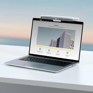 Wentylator USB Baseus wentylator z montażem na monitor biały (ACQS000002) 9