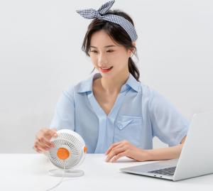 Wentylator USB Baseus biurkowy Serenity biały (ACYY000002) 14