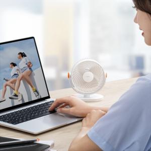 Wentylator USB Baseus biurkowy Serenity biały (ACYY000002) 22