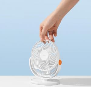 Wentylator USB Baseus biurkowy Serenity biały (ACYY000002) 3