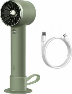 Wentylator Baseus Baseus mini wentylator wiatrak powerbank z wbudowanym kablem USB Typ C 4000mAh zielony (ACFX010106) 21