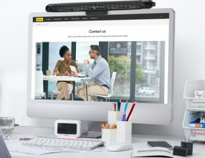 Wentylator USB Baseus wentylator z montażem na monitor czarny (ACQS000001) 9