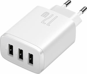 Ładowarka Baseus CCXJ020102 3x USB-A 3.4 A (BSU3406WHT) 12