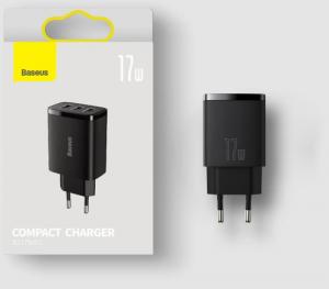 Ładowarka Baseus CCXJ020102 3x USB-A 3.4 A (BSU3406WHT) 5