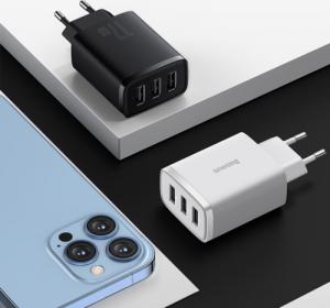 Ładowarka Baseus CCXJ020102 3x USB-A 3.4 A (BSU3406WHT) 6