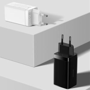 Ładowarka Baseus GaN3 1x USB-A 2x USB-C 1.5 A (BSU3239WHT) 12
