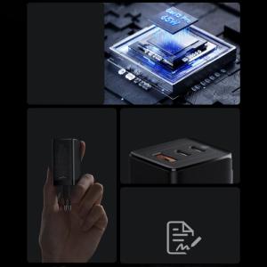 Ładowarka Baseus GaN3 1x USB-A 2x USB-C 1.5 A (BSU3239WHT) 19