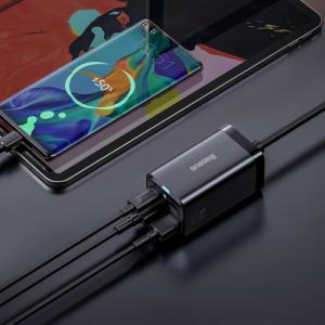Ładowarka Baseus GaN3 Pro 2x USB-A 2x USB-C 3 A (CCGP040101) 7