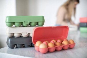 Koziol Pojemnik na jajka Eggs to go Nature Leaf Green 7179703 2